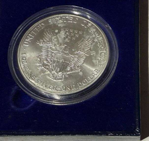 1999 7 Color Enamel Silver Eagle