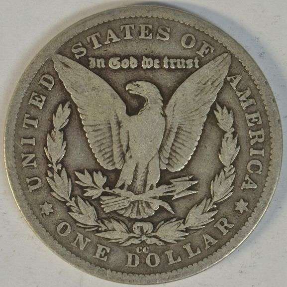 Sharp Scarce 1880-CC Morgan Silver Dollar