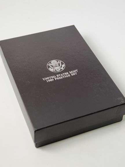 1989 S Prestige Proof Set With COA