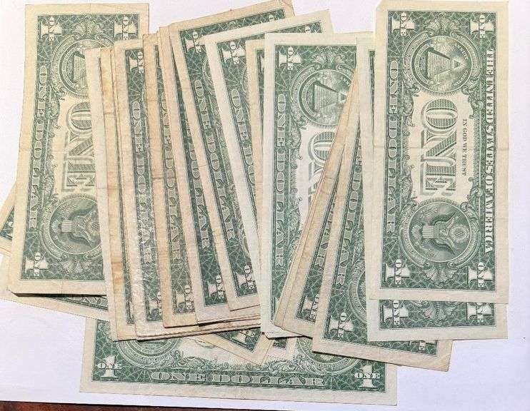 25 Assorted $1 Silver Certificates
