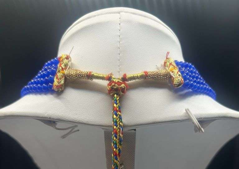 Beautiful 336.5 Ctw Natural Sapphire Ruby Emerald Blue Sapphire Necklace