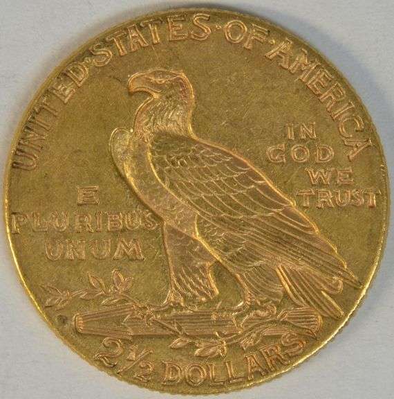 Satiny-fresh BU 1925-D US $2.50 Indian Gold Piece