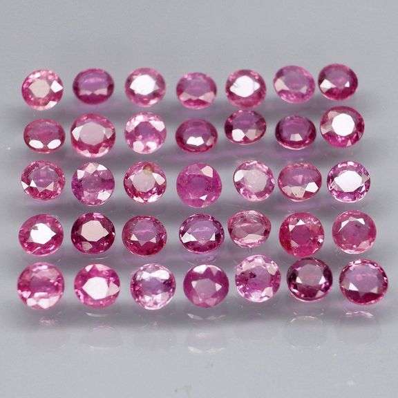 3.67ct set of VS to SI clarity REAL Thai Rubies!