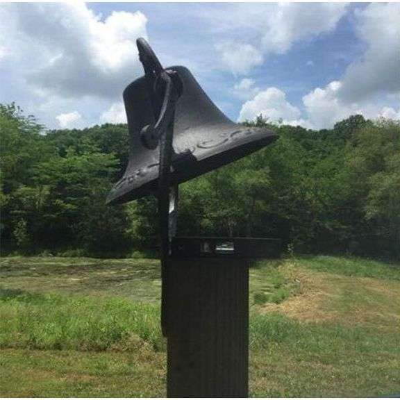 14-Inch Heavy Cast Iron Farmhouse Bell