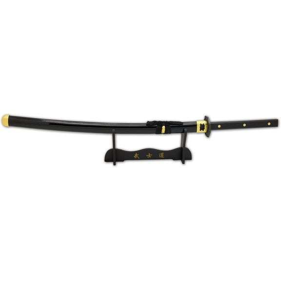 Snake Eye Two-Tone Samurai Katana with Display Stand