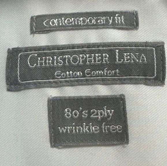 Wrinkle Free Cotton Shirt by Christopher Lena