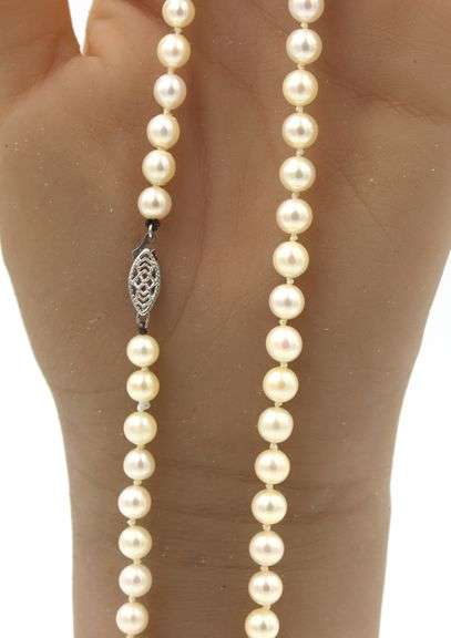 5-5.5mm Pearl strand necklace
