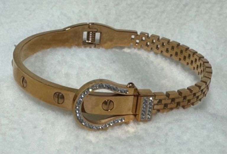 Golden Color Stainless Steel Bracelet