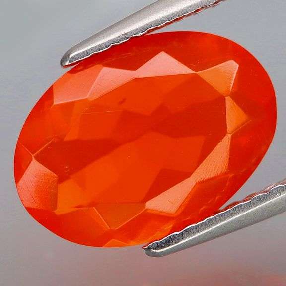Rich mandarin orange 1.85ct Mexican Fire Opal