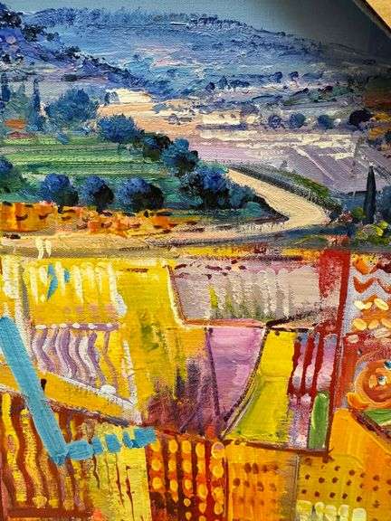 Gorgeous Colorful Abstract Cityscape