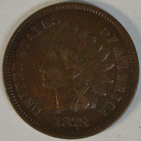 Better date 1878 Indian Head Cent in VF
