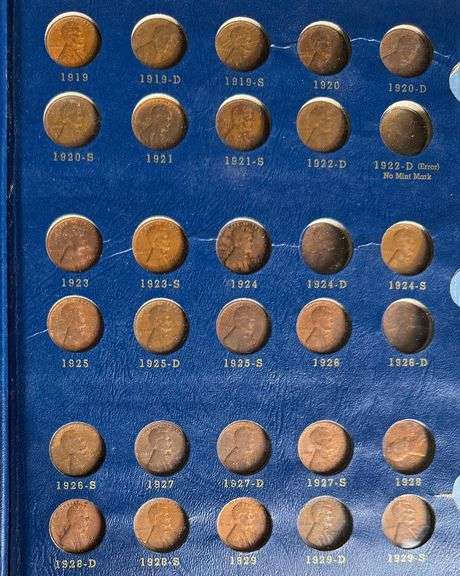 Partial Lincoln Book 1909-1940