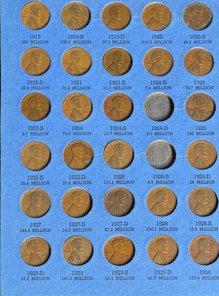 Partial Lincoln Book 1909-1940