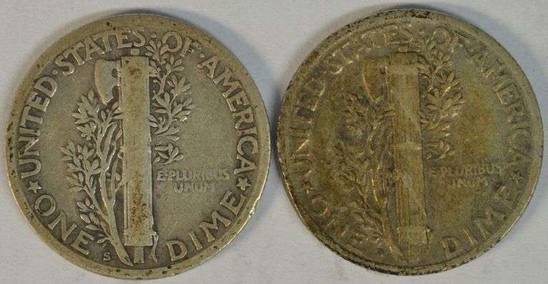 Scarce 1926-S in VF and 1927-D in XF