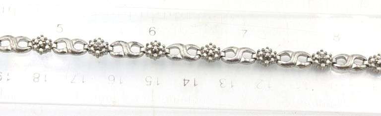 Group lot of 4 Vintage 925 sterling silver bracelets