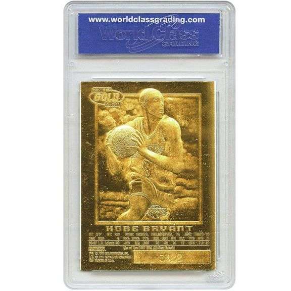 Kobe Bryant 23KT Gold Rookie Card Limited Edition