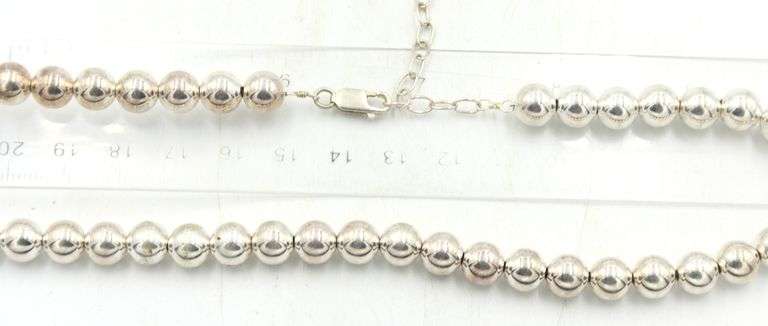 Group lot of 4 Vintage 925 sterling silver necklaces