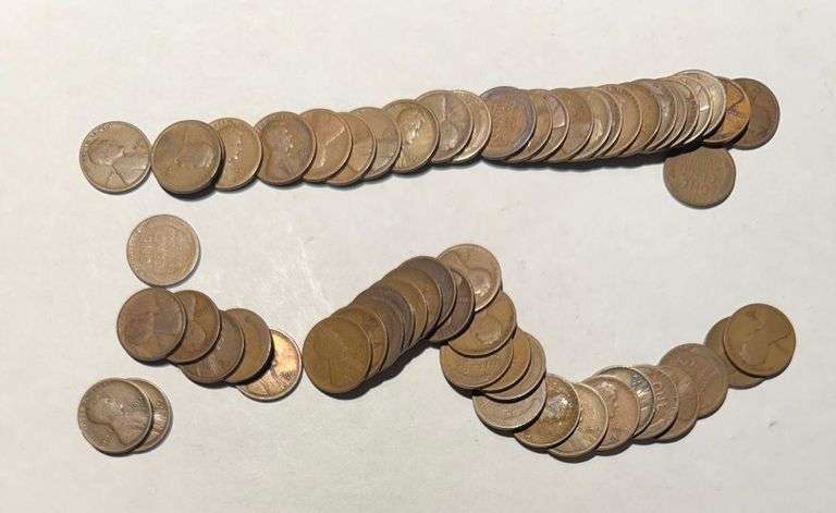 1913 D Lincoln Cent Roll