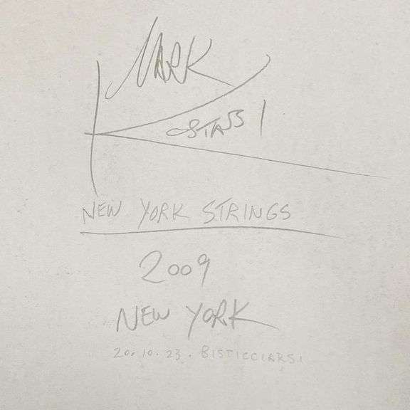 New York Strings by Kostabi Original