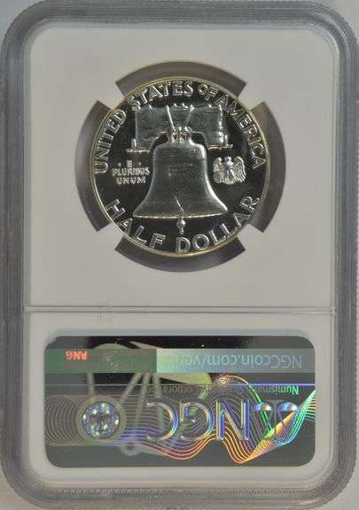 Near Flawless 1957 Proof Franklin Half Dollar. NGC PF68
