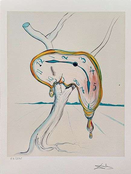 Salvador Dali, Melting Clock