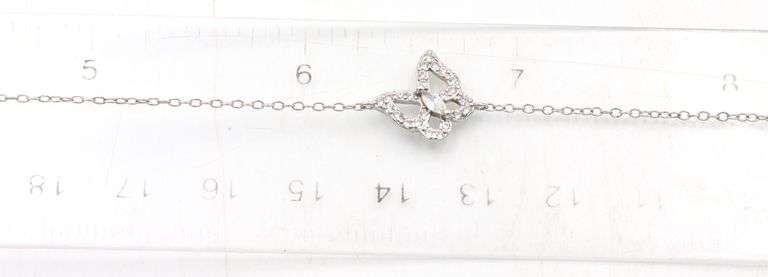 Group lot of Vintage 925 sterling silver anklet