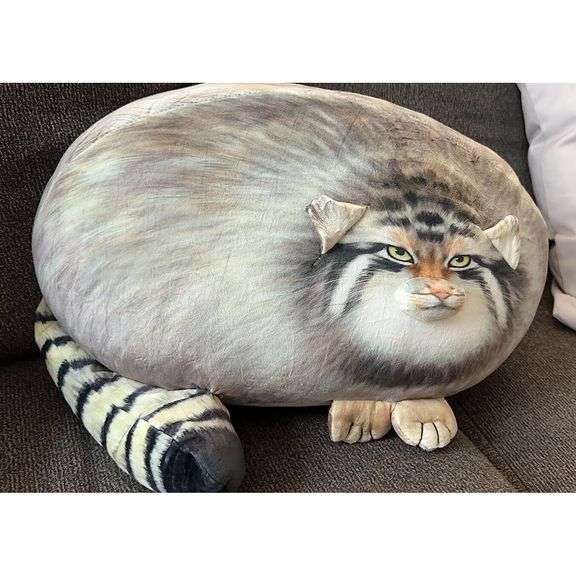 Plush Body Cat Soft Pillow 18-inch