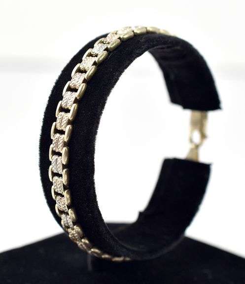 Simple Link Bracelet in Sterling Silver 10.3grams