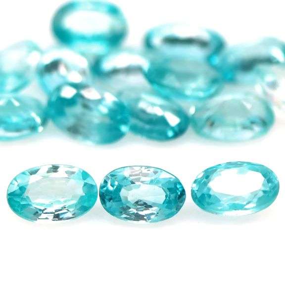 Brilliant 9.72ct Swiss blue Zircon set