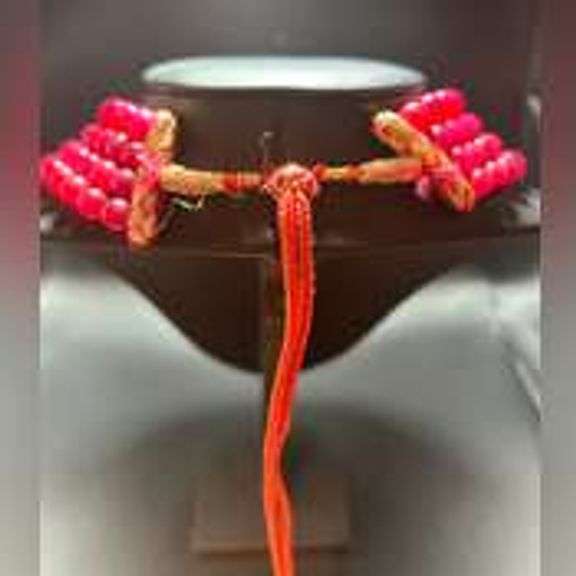 Beautiful 1105.5 Cttw 4 Strand Natural Ruby Necklace