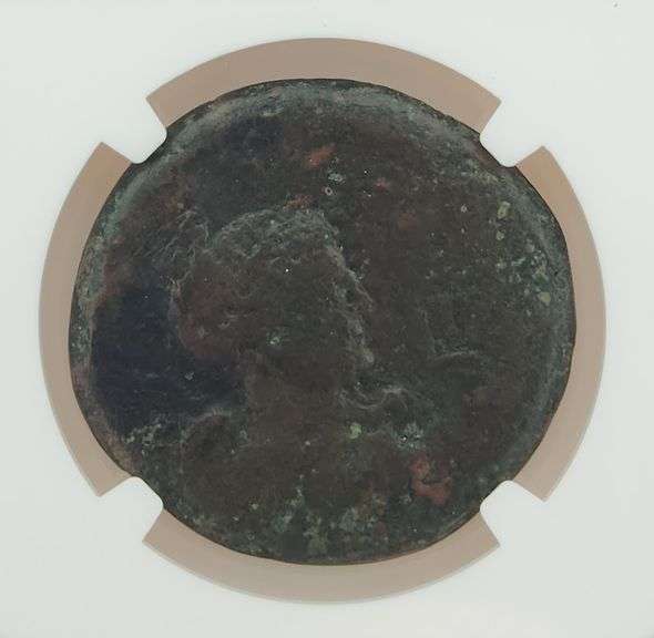 69-79 AD Egypt, Alexandria, Vespasian / NGC VG