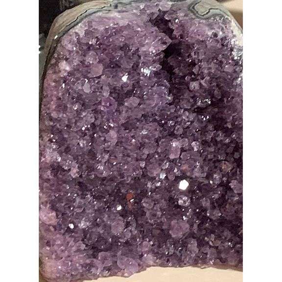 Large Amethyst Crystal Geode Cluster
