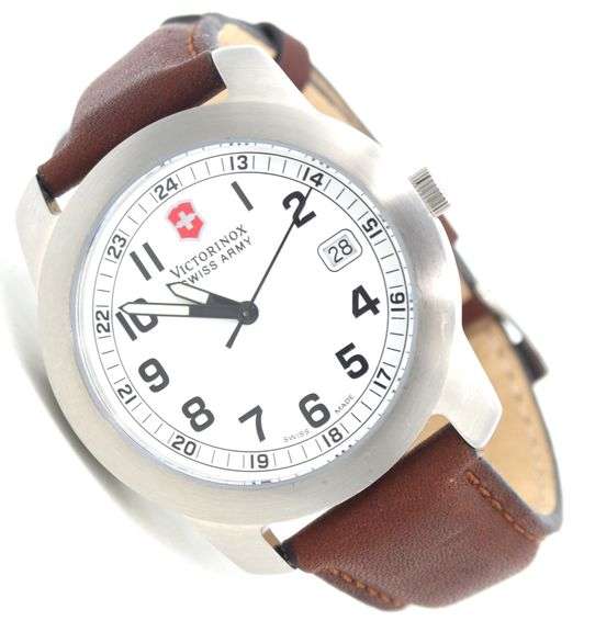 Victorinox Swiss Army quartz white dial watch