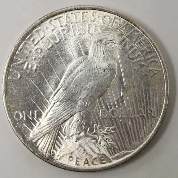 1923 Silver Peace Dollar, Circulated