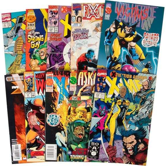 Ultimate Collection Marvel X-Men Comics 10 Exclusive Issues