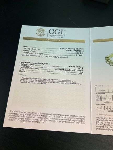 CERTIFIED BRAND NEW 14K YELLOW GOLD DIAMOND BAND