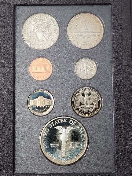 1989 S Prestige Proof Set With COA