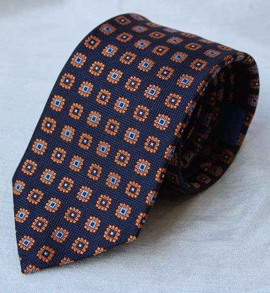 Fine Quality Italian Hand Made Silk Tie By Galante