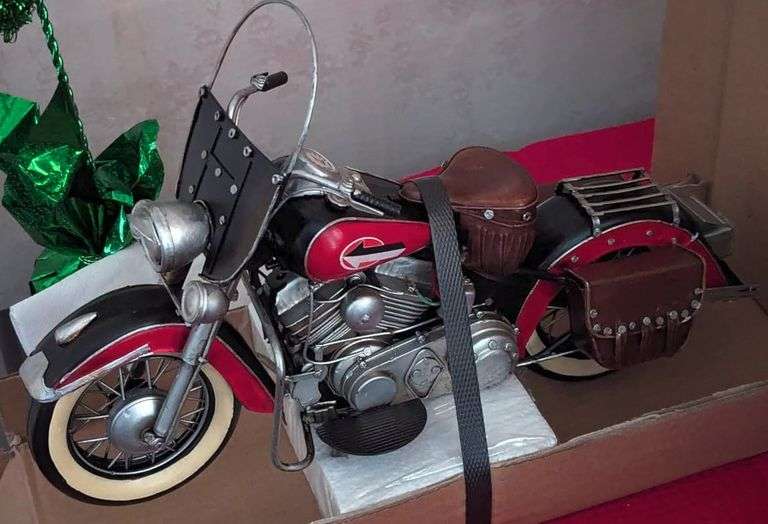 1952 Handmade Iron Motorcycle Art