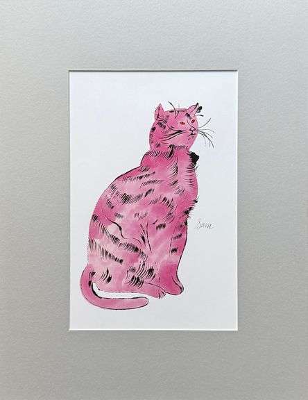 Andy Warhol, From '25 Cats Name Sam and One Blue Pussy' Suite