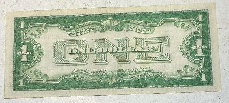 Nice Unc 1934 Series Funny Back $1 Silver Certificate