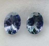 Jewelers special! 1.58ct pair of oval Tanzanite!