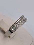CERTIFIED BRAND NEW 18K WHITE GOLD DIAMOND BAND