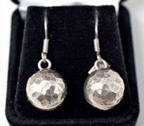 Ball Dangle Earrings in Sterling Silver 8.2grams