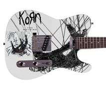 Korn Autographed Signed The Nothing Album CD Custom Graphics Photo Guitar ACOA