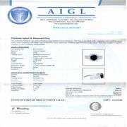 PLATINUM UNHEATED RED SPINEL AND DIAMOND RING 2.93 C.T.W., GIA CERTIFIED