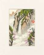 Original Summer Waterfall Yin Ping Zheng Untitled
