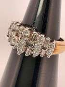 LADIES 14K GOLD AND DIAMOND RING