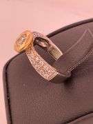 CERTIFIED BRAND NEW PLATINUM AND GOLD DIAMOND RING