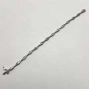 14k White Gold Diamond Bracelet